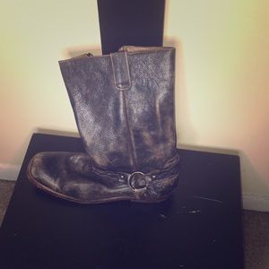 Bed stu distressed boots